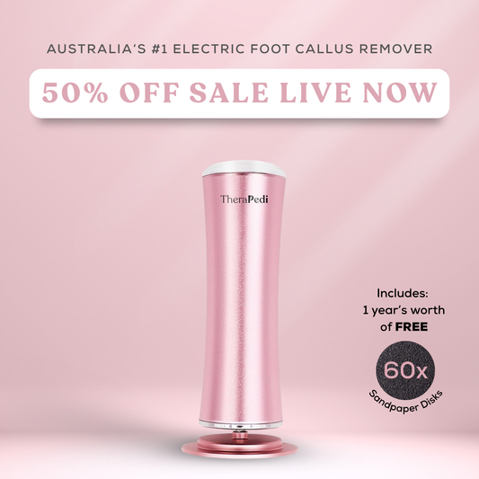 TheraPedi Electric Foot Callus Remover