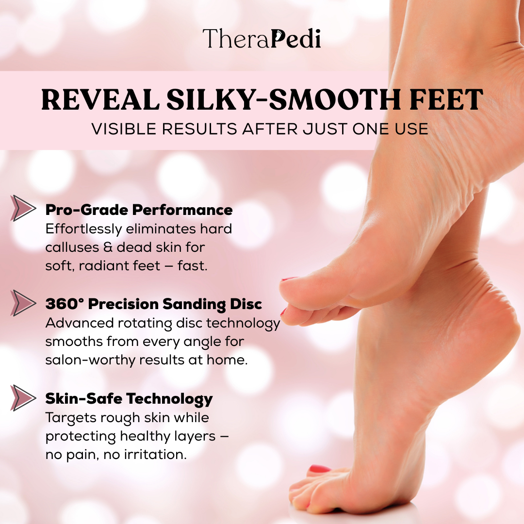 TheraPedi Electric Foot Callus Remover