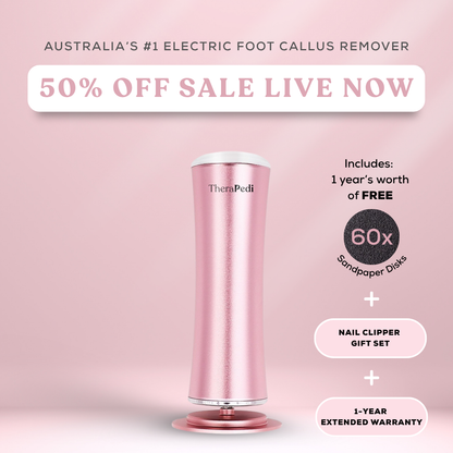 TheraPedi Electric Foot Callus Remover