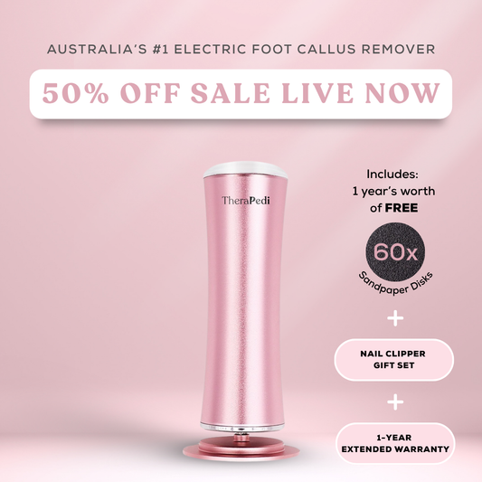 TheraPedi Electric Foot Callus Remover