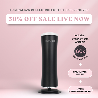 TheraPedi Electric Foot Callus Remover